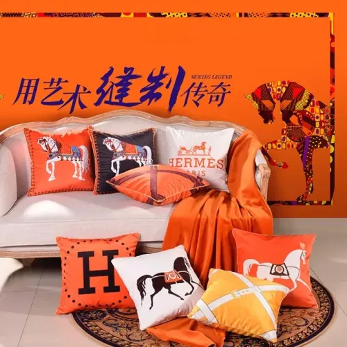 Replica Hermes Cushion #1293514 $41.00 USD for Wholesale