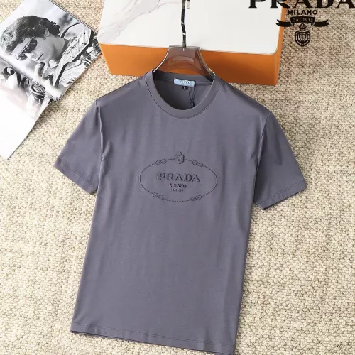 Cheap Prada T-Shirts Short Sleeved For Men #1293517, $$38.00 USD On Prada T-Shirts