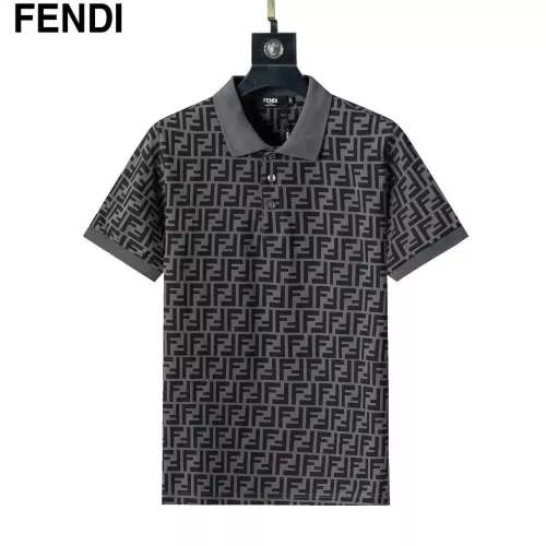 Cheap Fendi T-Shirts Short Sleeved For Men #1293530, $$29.00 USD On Fendi T-Shirts