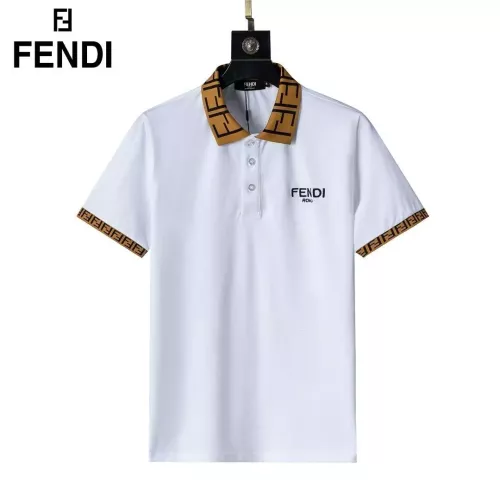 Cheap Fendi T-Shirts Short Sleeved For Men #1293533, $$29.00 USD On Fendi T-Shirts