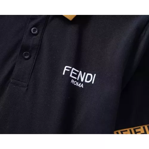 Replica Fendi T-Shirts Short Sleeved For Men #1293534 $29.00 USD for Wholesale