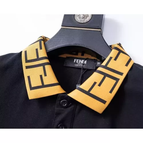 Replica Fendi T-Shirts Short Sleeved For Men #1293534 $29.00 USD for Wholesale