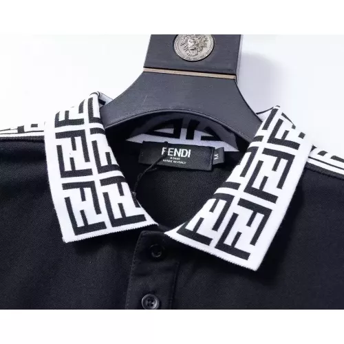 Replica Fendi T-Shirts Short Sleeved For Men #1293536 $29.00 USD for Wholesale