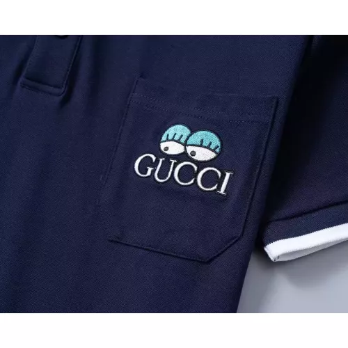 Replica Gucci T-Shirts Short Sleeved For Men #1293547 $29.00 USD for Wholesale