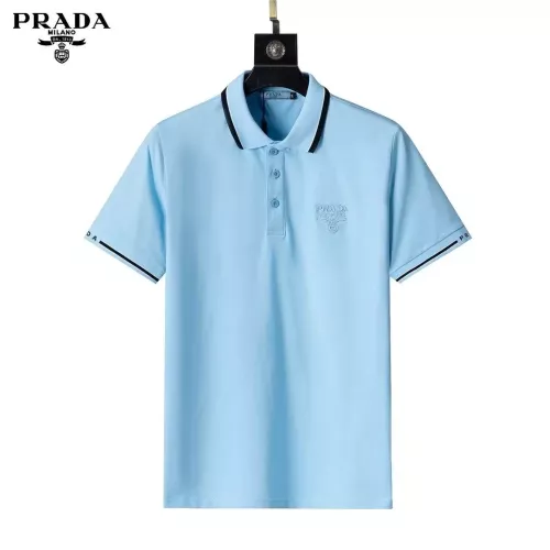 Cheap Prada T-Shirts Short Sleeved For Men #1293678, $$29.00 USD On Prada T-Shirts