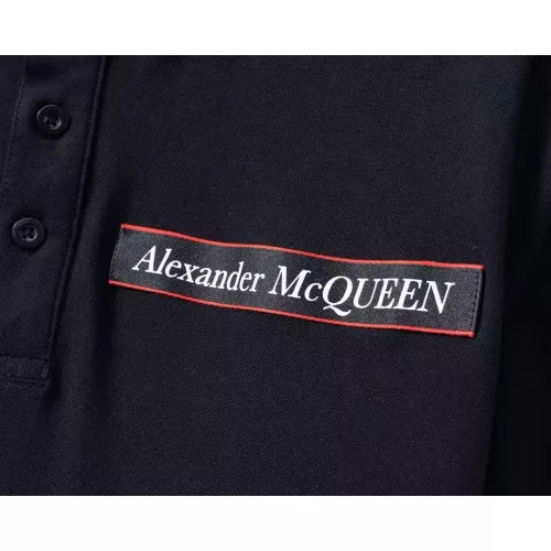 Replica Alexander McQueen T-shirts Short Sleeved For Men #1293694 $29.00 USD for Wholesale