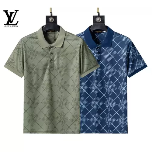 Replica Louis Vuitton LV T-Shirts Short Sleeved For Men #1293711 $29.00 USD for Wholesale