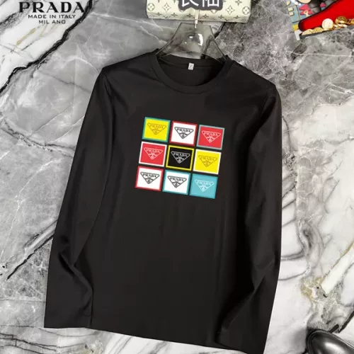 Cheap Prada T-Shirts Long Sleeved For Unisex #1293729, $$34.00 USD On Prada T-Shirts