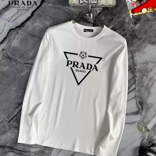 Cheap Prada T-Shirts Long Sleeved For Unisex #1293772, $$34.00 USD On Prada T-Shirts