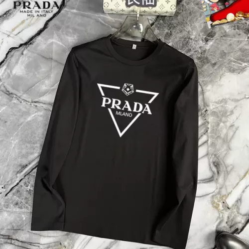 Cheap Prada T-Shirts Long Sleeved For Unisex #1293773, $$34.00 USD On Prada T-Shirts