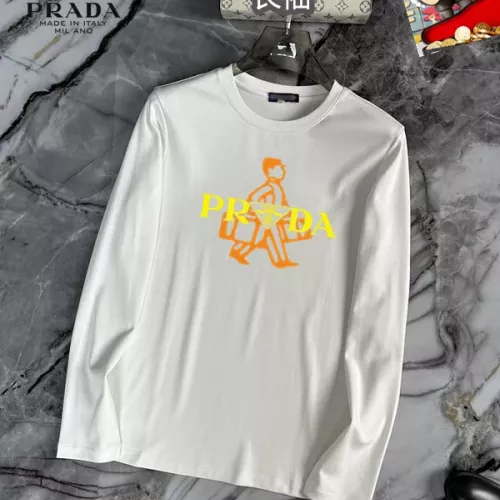 Cheap Prada T-Shirts Long Sleeved For Unisex #1293810, $$34.00 USD On Prada T-Shirts