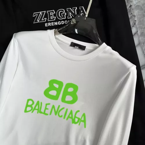 Replica Balenciaga T-Shirts Long Sleeved For Unisex #1293820 $34.00 USD for Wholesale