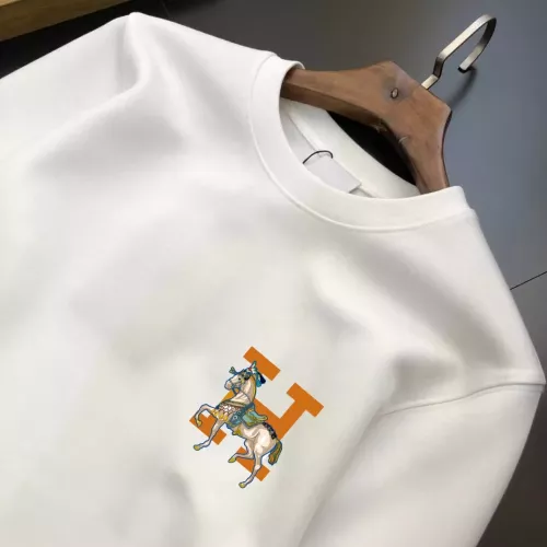 Replica Hermes Hoodies Long Sleeved For Men #1293905 $40.00 USD for Wholesale