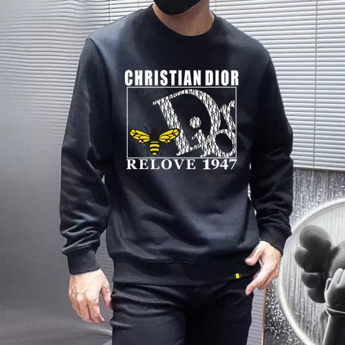 Replica Christian Dior Hoodies Long Sleeved For Men #1293969 $48.00 USD for Wholesale