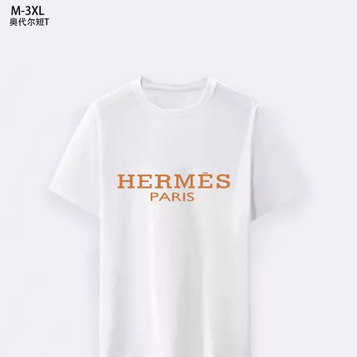 Cheap Hermes T-Shirts Short Sleeved For Men #1294074, $$25.00 USD On Hermes T-Shirts