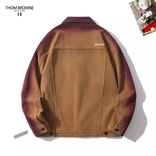 Replica Thom Browne Jackets Long Sleeved For Unisex #1294089 $68.00 USD for Wholesale