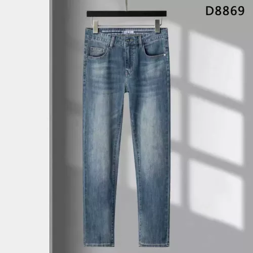 Replica Christian Dior Jeans For Men #1294165 $42.00 USD for Wholesale