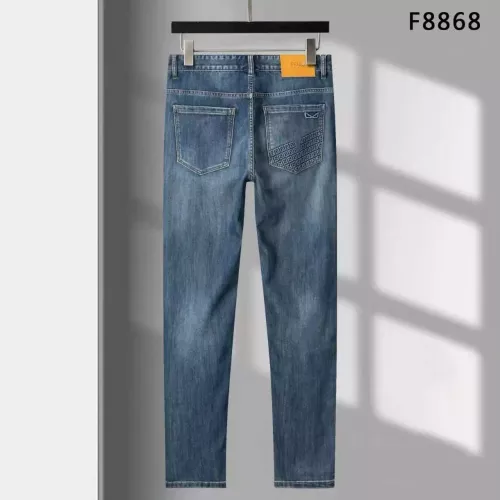 Replica Fendi Jeans For Men #1294169 $42.00 USD for Wholesale