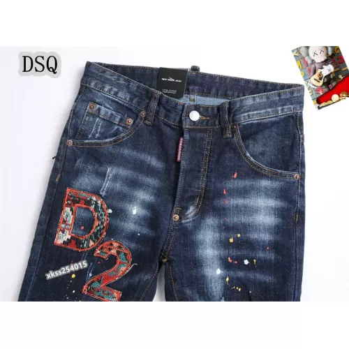 Replica Dsquared Jeans For Men #1294216 $48.00 USD for Wholesale