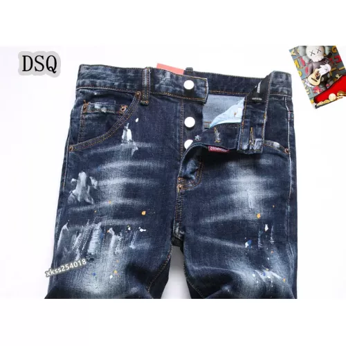 Replica Dsquared Jeans For Men #1294223 $48.00 USD for Wholesale