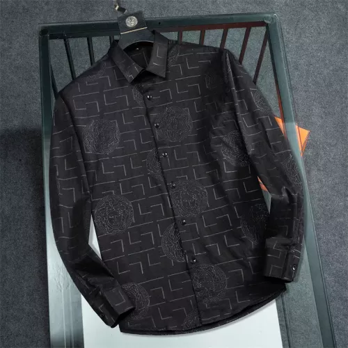 Cheap Versace Shirts Long Sleeved For Men #1294280, $$48.00 USD On Versace Shirts