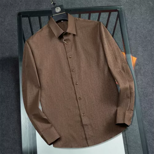 Cheap Fendi Shirts Long Sleeved For Men #1294281, $$48.00 USD On Fendi Shirts