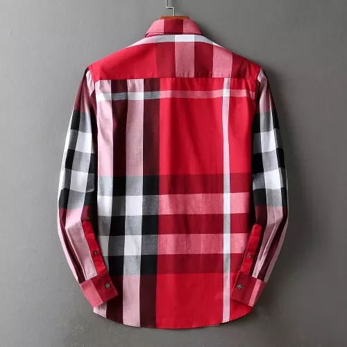 Replica Burberry Shirts Long Sleeved For Men #1294318 $39.00 USD for Wholesale