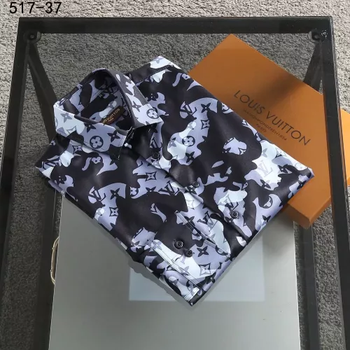 Replica Louis Vuitton LV Shirts Long Sleeved For Men #1294347 $52.00 USD for Wholesale