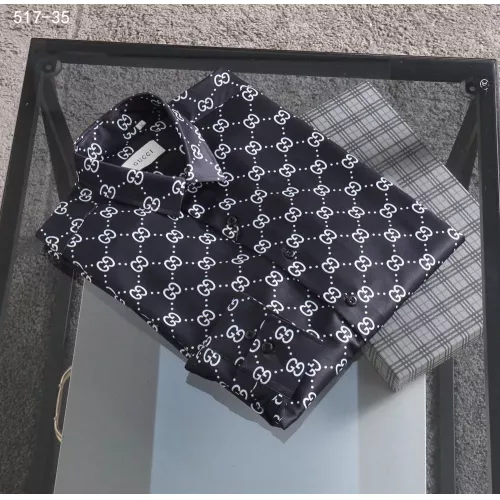 Replica Gucci Shirts Long Sleeved For Men #1294359 $52.00 USD for Wholesale