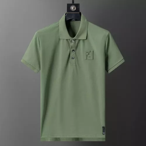 Cheap Fendi T-Shirts Short Sleeved For Men #1294372, $$27.00 USD On Fendi T-Shirts