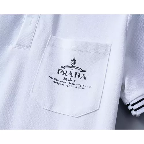 Replica Prada T-Shirts Short Sleeved For Men #1294375 $27.00 USD for Wholesale