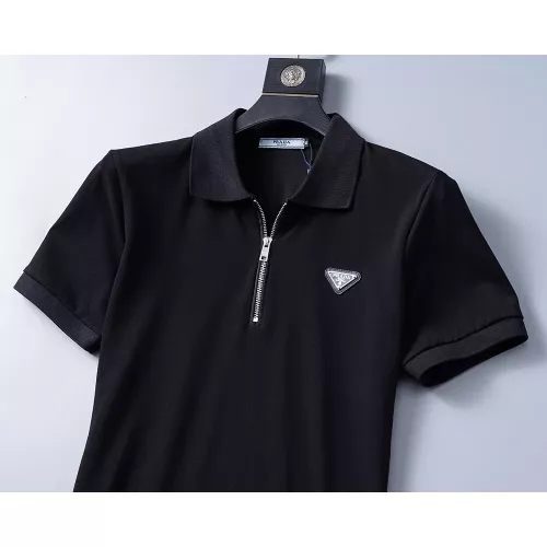 Replica Prada T-Shirts Short Sleeved For Men #1294381 $27.00 USD for Wholesale