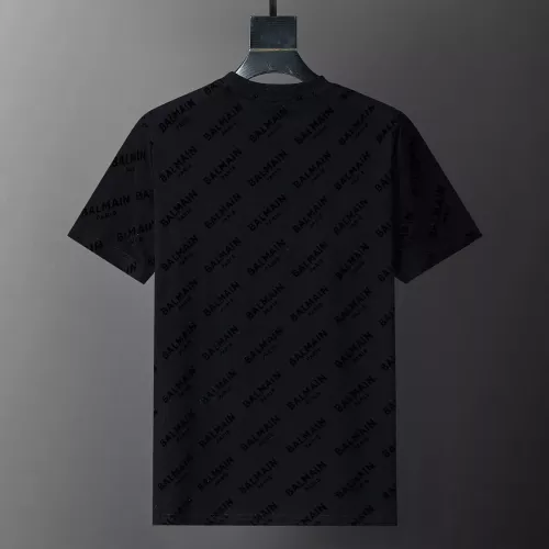 Replica Balmain T-Shirts Short Sleeved For Men #1294447 $25.00 USD for Wholesale