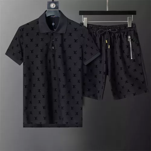 Cheap Louis Vuitton LV Tracksuits Short Sleeved For Men #1294478, $$45.00 USD On Louis Vuitton LV Tracksuits