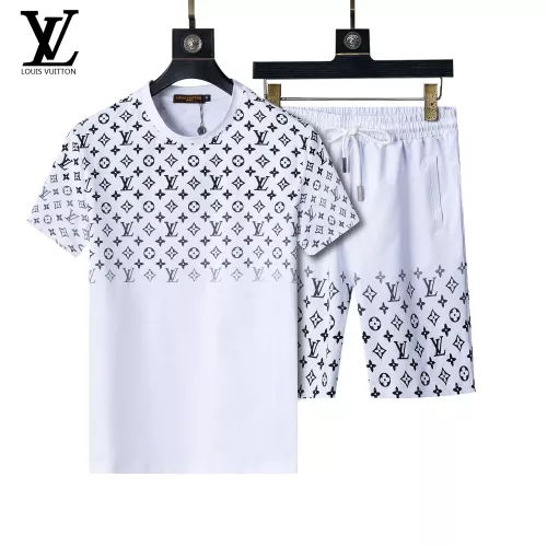 Cheap Louis Vuitton LV Tracksuits Short Sleeved For Men #1294492, $$48.00 USD On Louis Vuitton LV Tracksuits