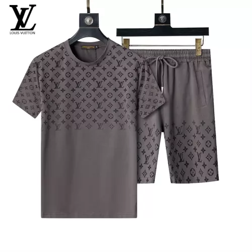 Cheap Louis Vuitton LV Tracksuits Short Sleeved For Men #1294513, $$48.00 USD On Louis Vuitton LV Tracksuits