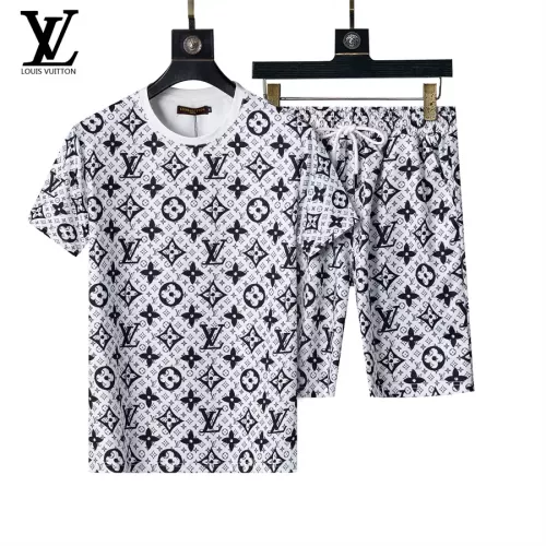 Cheap Louis Vuitton LV Tracksuits Short Sleeved For Men #1294519, $$48.00 USD On Louis Vuitton LV Tracksuits