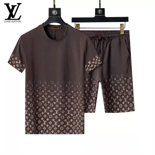 Cheap Louis Vuitton LV Tracksuits Short Sleeved For Men #1294524, $$48.00 USD On Louis Vuitton LV Tracksuits