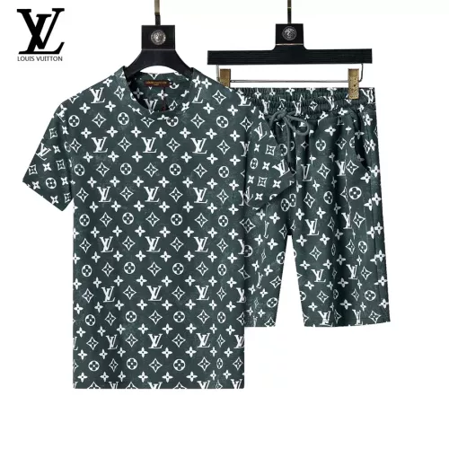 Cheap Louis Vuitton LV Tracksuits Short Sleeved For Men #1294530, $$48.00 USD On Louis Vuitton LV Tracksuits