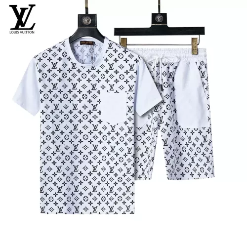 Cheap Louis Vuitton LV Tracksuits Short Sleeved For Men #1294531, $$48.00 USD On Louis Vuitton LV Tracksuits