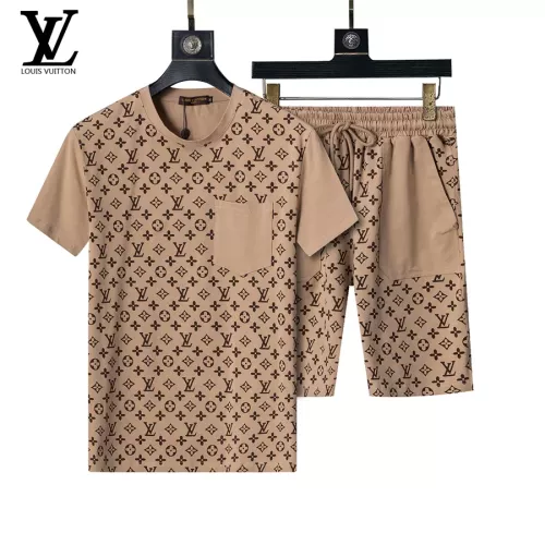 Cheap Louis Vuitton LV Tracksuits Short Sleeved For Men #1294532, $$48.00 USD On Louis Vuitton LV Tracksuits