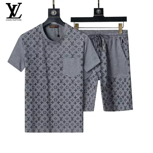 Cheap Louis Vuitton LV Tracksuits Short Sleeved For Men #1294533, $$48.00 USD On Louis Vuitton LV Tracksuits