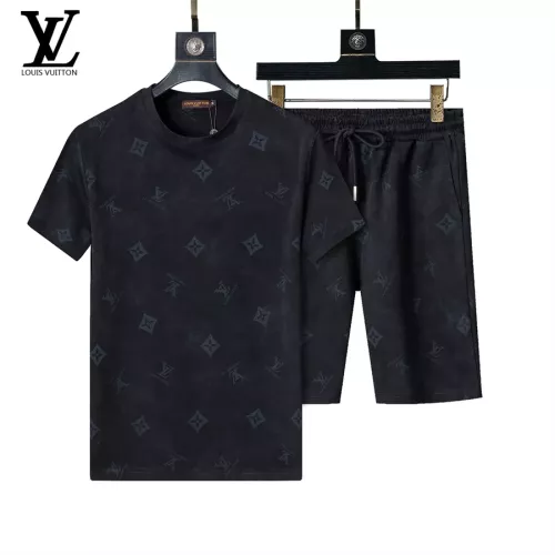 Cheap Louis Vuitton LV Tracksuits Short Sleeved For Men #1294535, $$48.00 USD On Louis Vuitton LV Tracksuits