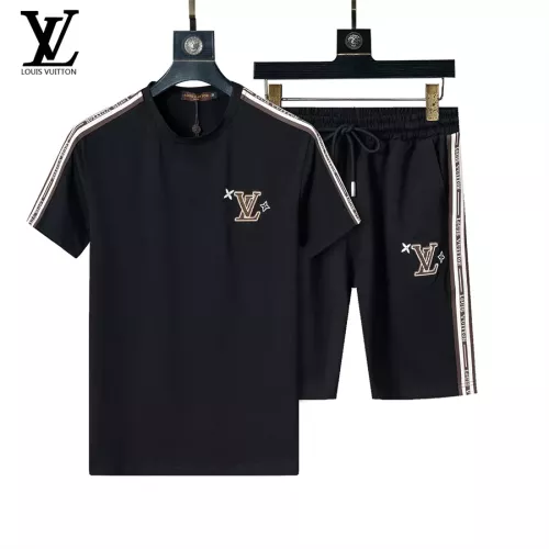 Cheap Louis Vuitton LV Tracksuits Short Sleeved For Men #1294537, $$48.00 USD On Louis Vuitton LV Tracksuits