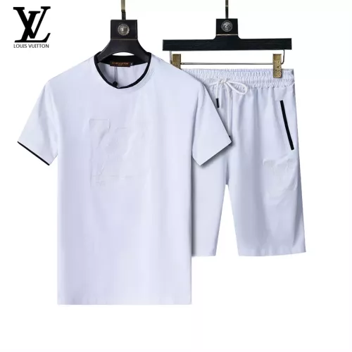 Cheap Louis Vuitton LV Tracksuits Short Sleeved For Men #1294538, $$48.00 USD On Louis Vuitton LV Tracksuits