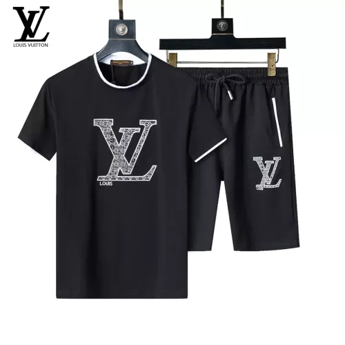 Cheap Louis Vuitton LV Tracksuits Short Sleeved For Men #1294539, $$48.00 USD On Louis Vuitton LV Tracksuits