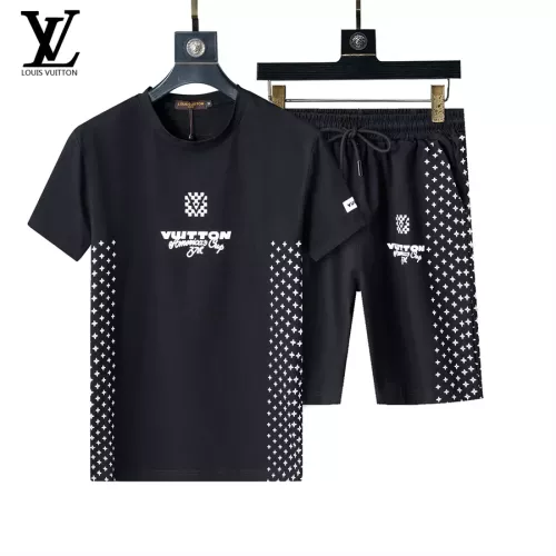 Cheap Louis Vuitton LV Tracksuits Short Sleeved For Men #1294541, $$48.00 USD On Louis Vuitton LV Tracksuits