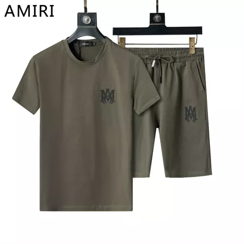 Cheap Amiri Tracksuits Short Sleeved For Men #1294543, $$48.00 USD On Amiri Tracksuits