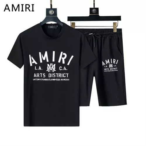 Cheap Amiri Tracksuits Short Sleeved For Men #1294547, $$48.00 USD On Amiri Tracksuits