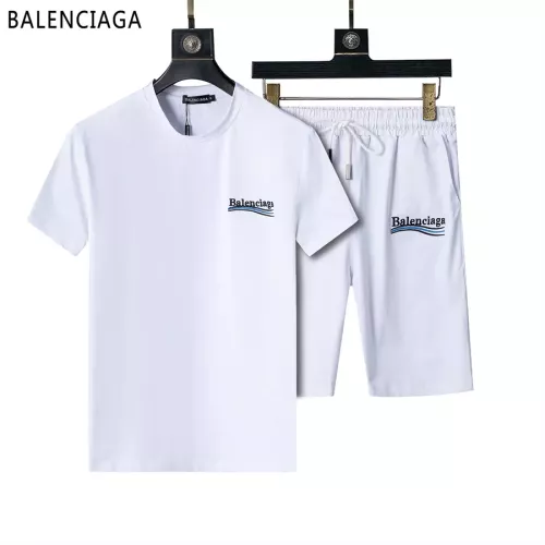 Cheap Balenciaga Fashion Tracksuits Short Sleeved For Men #1294585, $$48.00 USD On Balenciaga Fashion Tracksuits